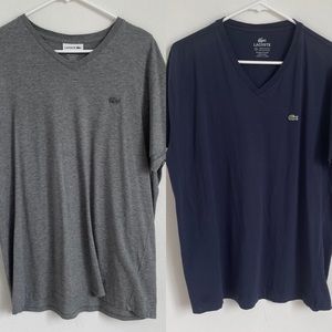 Bundle of two Lacoste short sleeve t-shirts XL (6)